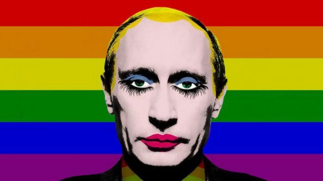 It S Now Illegal In Russia To Display Rainbow Queer Vladimir Putin Image Outinperth Lgbtiq